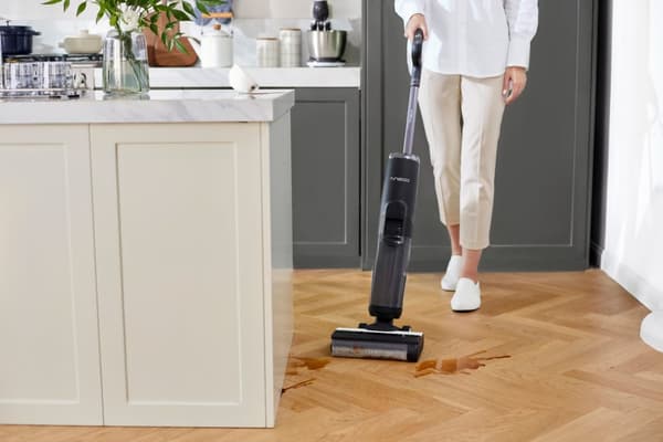 Tineco - lattia ONE S5 Extreme - märkä ja kuiva Lattianpuhdistusaine - ladattava - Smart - HEPA-suodatin - sininen/valkoinen