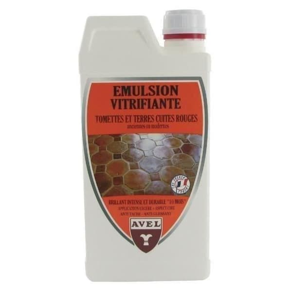 Glaserande emulsion för tomette och röd terrakotta - 1 L