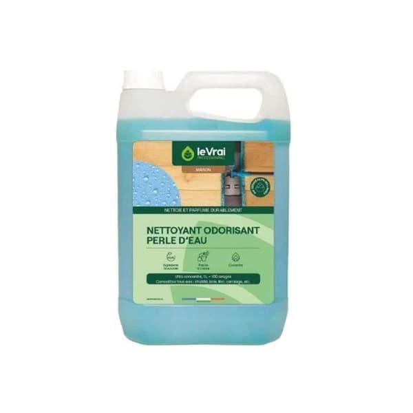 Rengöringsmedel med doft för golv "Perle d'eau" Le Vrai, 5L