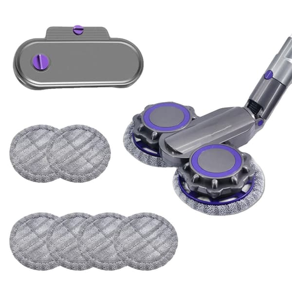 Elektrisk Moppehoved, Kompatibel med V7, V8, V10, V11, V15, Flere Rengøringsfunktioner,Mop angreb