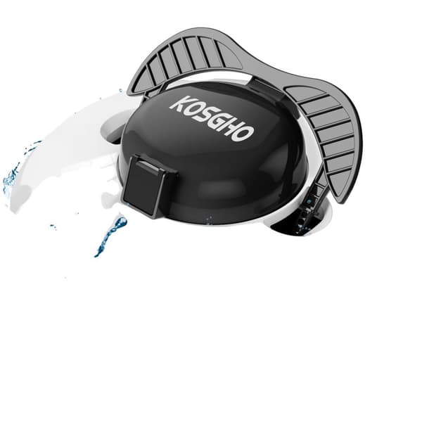Trådløs robot poolrenser, dobbeltmotorer, 120 minutters driftstid,A