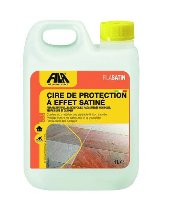 Satin skydds vax med satin effekt, 1 l förpackningar