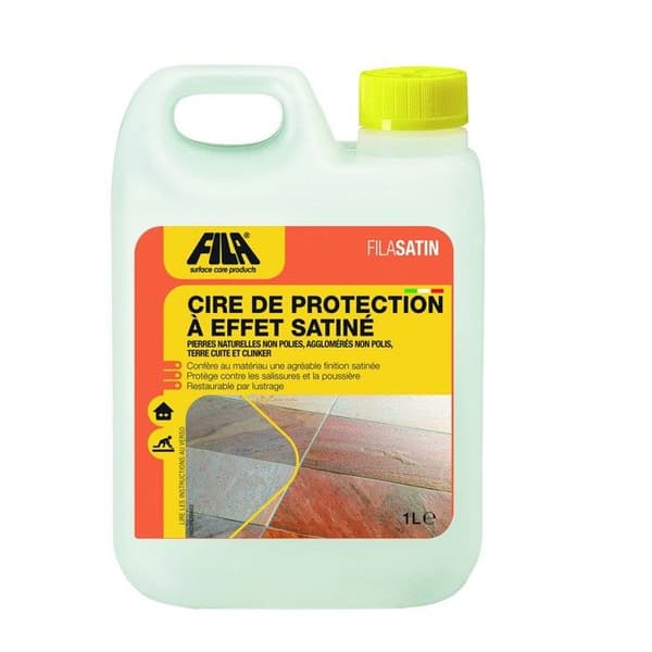 Satin skydds vax med satin effekt, 1 l förpackningar