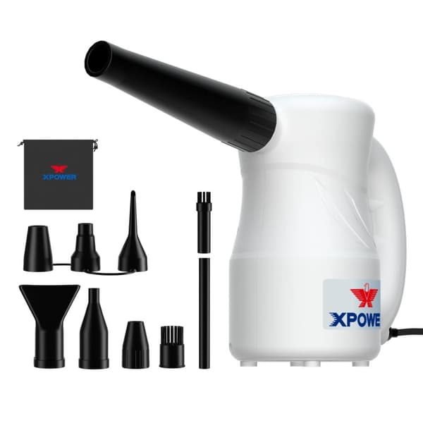 XPOWER Luftblåsare, 500W Effekt, 220V Spänning,A-2S vit, EU