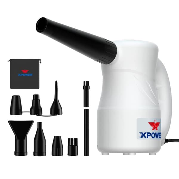XPOWER Luftblåsare, 500W Effekt, 220V Spänning,A-2S vit, EU
