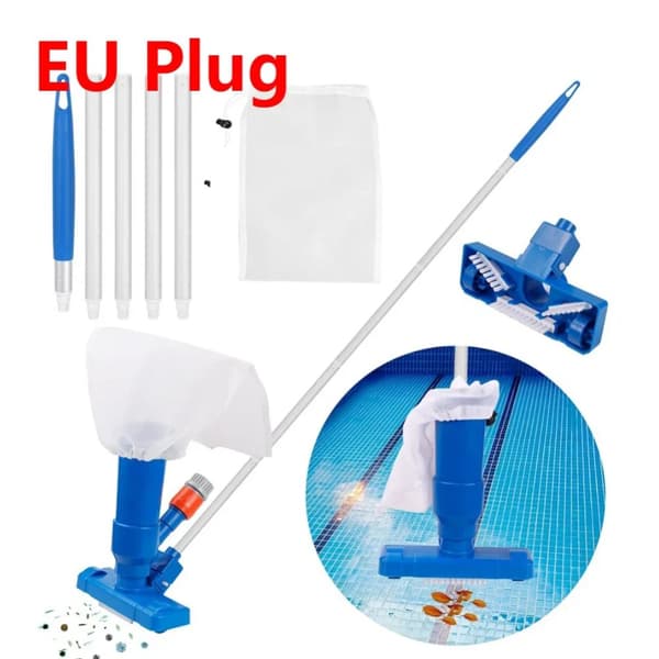 Svømmebadsrenser, holdbart materiale, brugervenligt design, effektiv opsamling af affald,EU stik