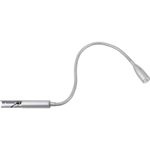 Heitronic Berta 27745 LED-sängbelysning LED LED fast installerad 1.5 W Varmvit Silver