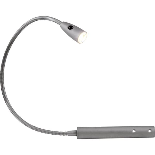 Heitronic Berta 27745 LED-sängbelysning LED LED fast installerad 1.5 W Varmvit Silver
