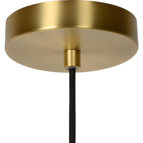 Lucide Maloto Pendellampe 20cm E27 Messing/Glass