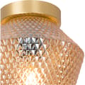 Miniatyrbilde 4 av 5: Lucide Rosalind Taklampe E27 Messing/Glass