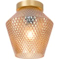 Miniatyrbilde 1 av 5: Lucide Rosalind Taklampe E27 Messing/Glass