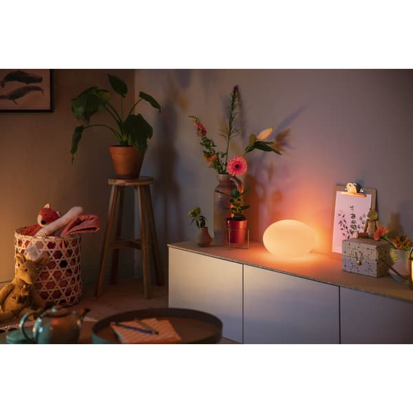 Philips Hue WCA Flourish Bordlampe 9,5W Hvit