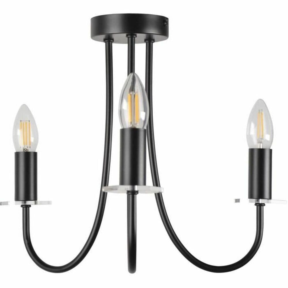 Taklampa Corep Svart Metall