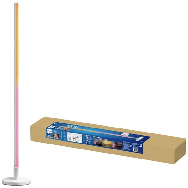 LED-ståbelysning WiZ Wi-Fi BLE Pole Floor Light EU 8719514554375 Max. effekt: 13 W RGBW