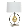 Miniatyrbild 1 av 5: Bordslampa DKD Home Decor 8424001806843 Vit Gyllene Silvrig Metall 60 W 220 V 40 x 22 x 64 cm