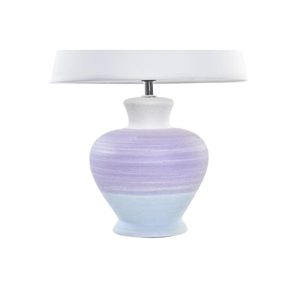 Bordslampa DKD Home Decor 25W Dvobarvna 220 V (2 antal) (25 x 25 x 38 cm)