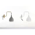 Miniatyrbild 1 av 5: Vägglampa DKD Home Decor 14 x 27 x 26 cm Metall Cement Mörkgrå 220 V 50 W Modern (2 antal)