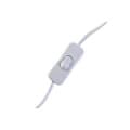 Pikkukuva 3 / 4: Pöytälamppu DKD Home Decor Valkoinen Ruskea Mangopuu 50 W 220 V 33 x 12 x 41 cm