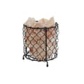 Pikkukuva 1 / 3: Koristevalot DKD Home Decor Suola Musta Oranssi 15 W 17 x 17 x 17 cm