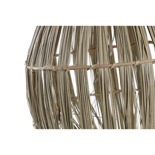 Lampeskærm DKD Home Decor Naturlig fiber (36 x 36 x 48 cm)