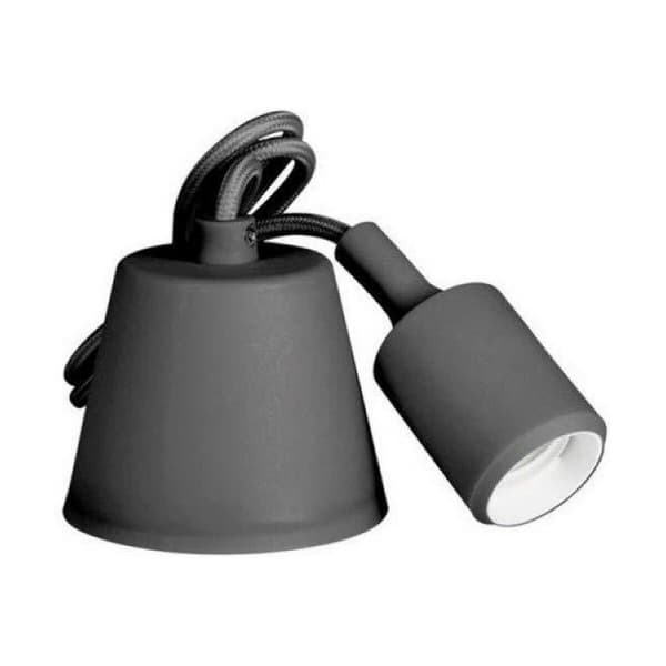 Bordlampe EDM 32421 Sort Silikone 60 W 220-240 V 98,4 x 4,4 cm