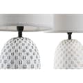 Pikkukuva 3 / 3: Pöytälamppu DKD Home Decor Kupari Valkoinen Kivitavara 220 V 40 W (24 x 24 x 40 cm) (2 osaa)