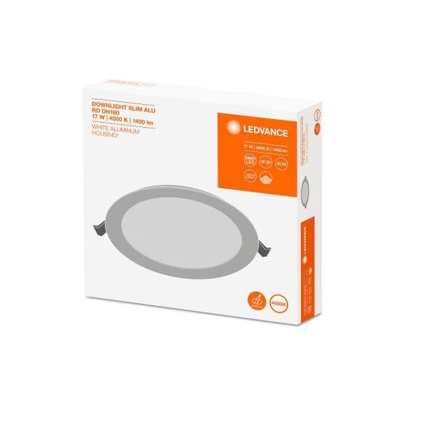 PANOU LED OSRAM, LED, soclu integrat, putere 17 W, tip lumina alb rece, 1350 lumeni, alimentare 220 - 230 V, "000004058075063921" (timbru verde 0.8 le