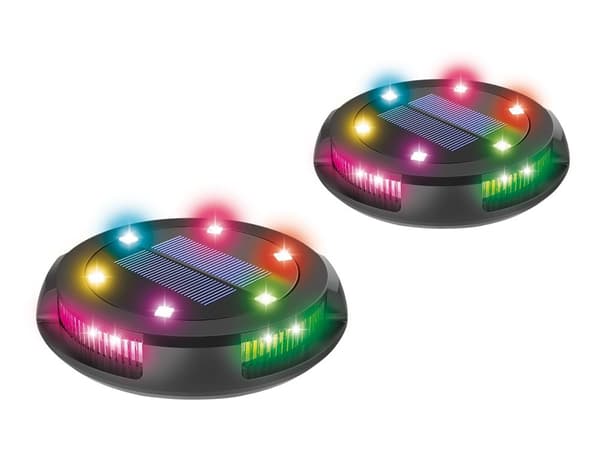 Activejet Set med 2 RGB LED-sollampor Activejet LARIX