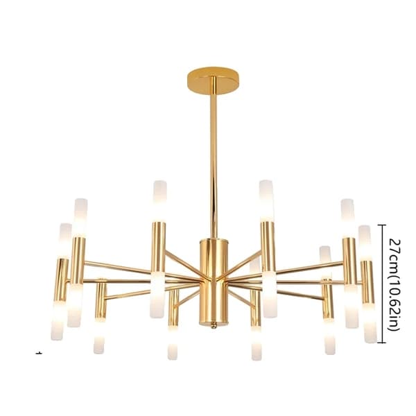 Krystal Lysekrone, Moderne Kunst Design, G4 Pærer Inkluderet, 20 hoveder guld, kølig hvid 20 Heads Gold 3