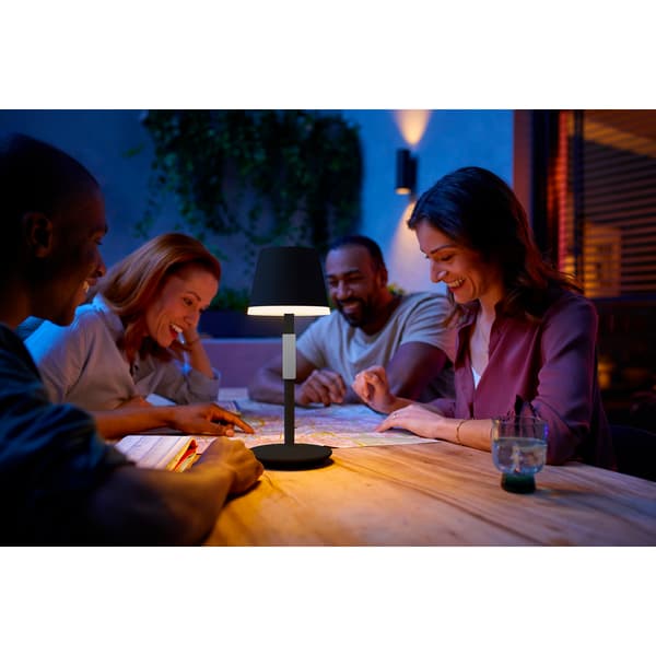 Philips Hue WCA Go Bordlampe Sort
