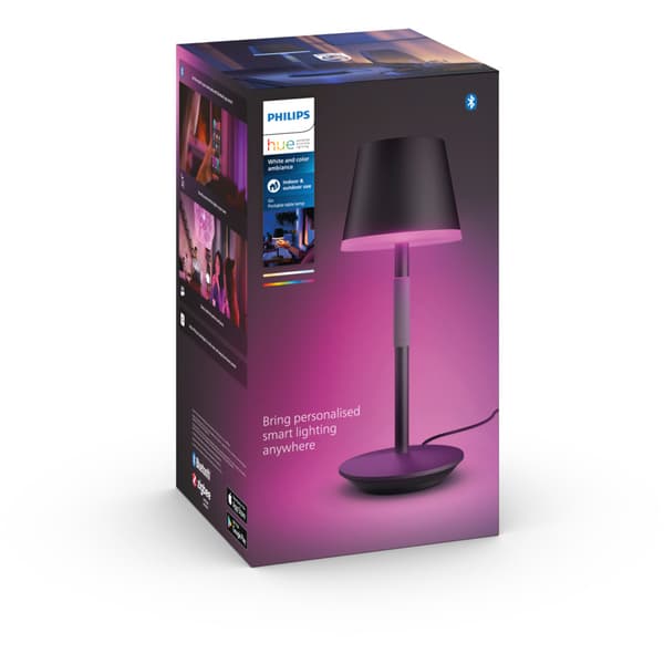 Philips Hue WCA Go Bordlampe Sort