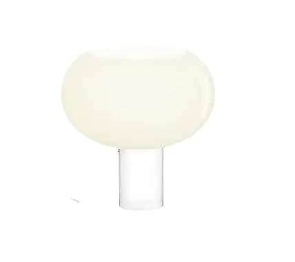 Glas Skrivebordslampe, Berørings On/Off Kontakt, LED Energi Effektiv,Varmt lys, EU-stik, Stor EU Plug