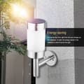 Miniatyrbillede 9 af 9: LED FACADE LAMPE UDENDØRS HAVE VÆGLAMPE MED SOLPANEEL