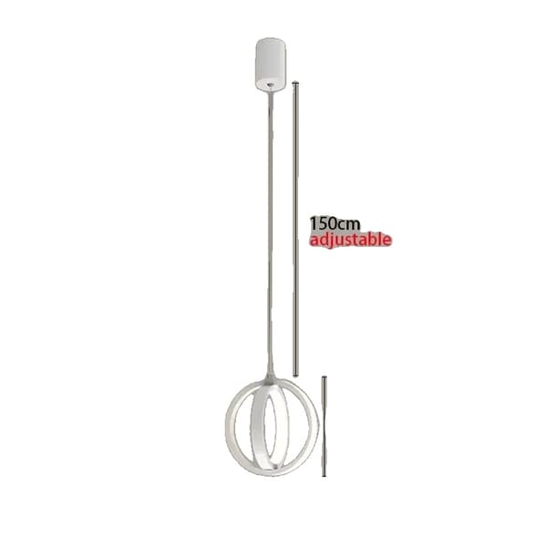 LED Pendellampe, Moderne Design, Justerbar Højde,Varm Hvid, hvid