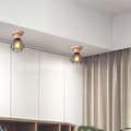 Miniatyrbild 6 av 6: Moorle Industriell retro taklampa med metallbur-design, lämplig för vardagsrum, kök och sovrum, E27-lampsockel