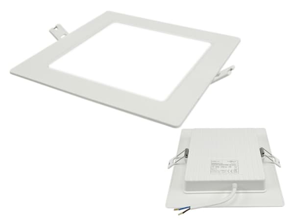 LED-indbygningspanel 17x17 12W 4000K DL-1
