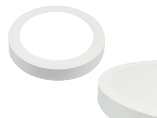 Rund LED-lampa för utanpåliggande montering 18W 4000K DL-1