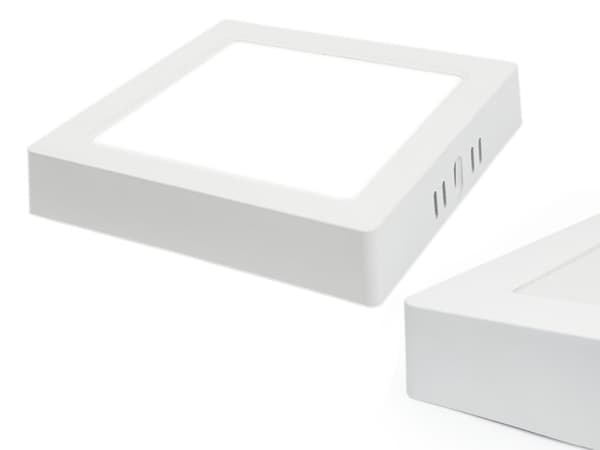 Påbygningsmonteret LED-lampe 16x16 12W 4000K DL-1
