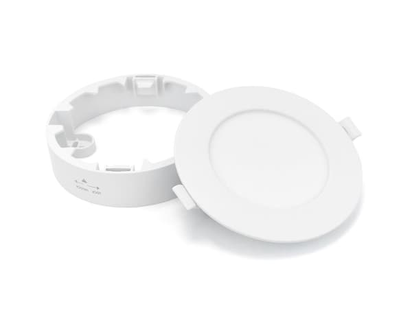 2-i-1 LED rund panel 6W 3000-6500K