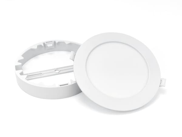 2-i-1 LED rundt panel 18W 3000-6500K