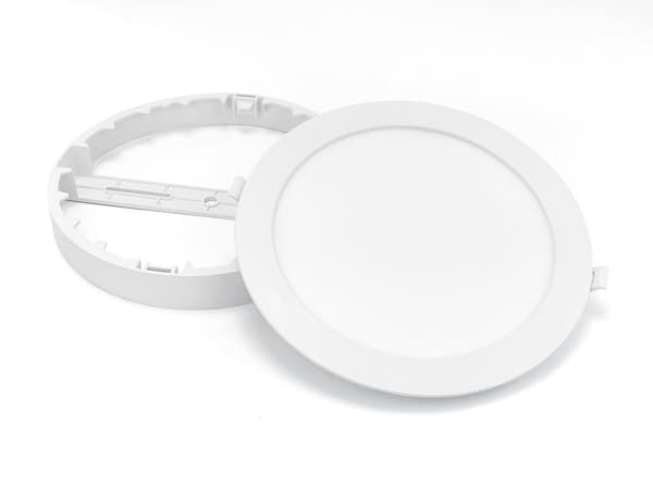 2-i-1 LED rundt panel 24W 3000-6500K