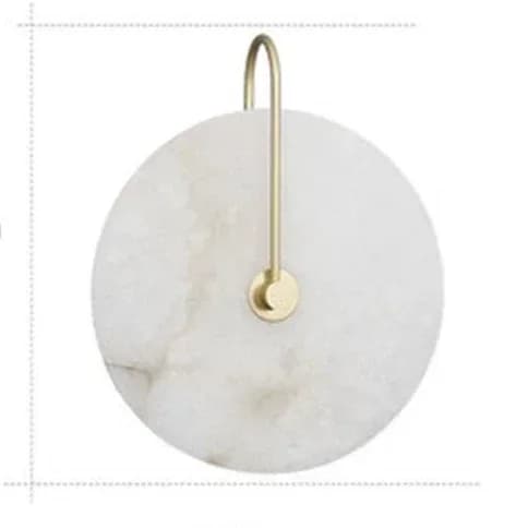 Modern vägglampa, energieffektiv LED, mångsidig design,Guld, Diameter 35cm, varmt ljus