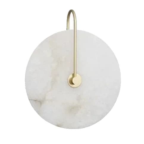 Modern vägglampa, energieffektiv LED, mångsidig design,Guld, Diameter 35cm, varmt ljus