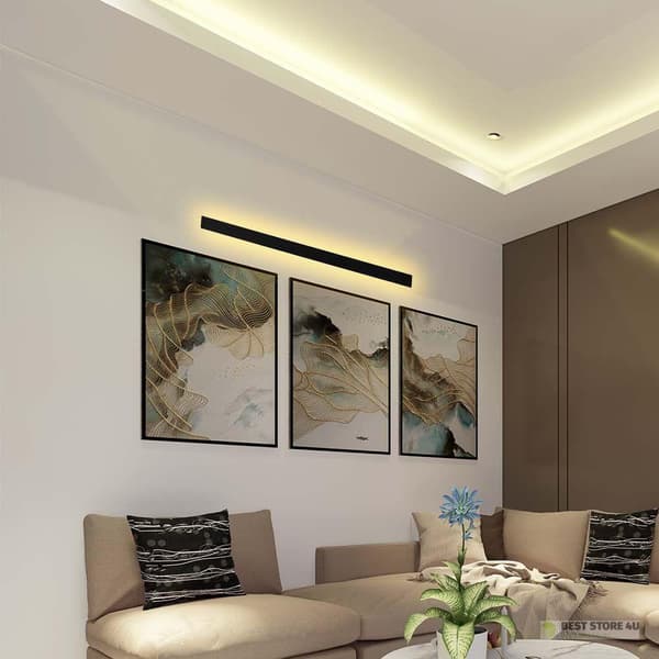 LED vægfacadearmatur V-TAC Line 16W IP65 Antracit 100cm VT-1176 4000K 2250lm