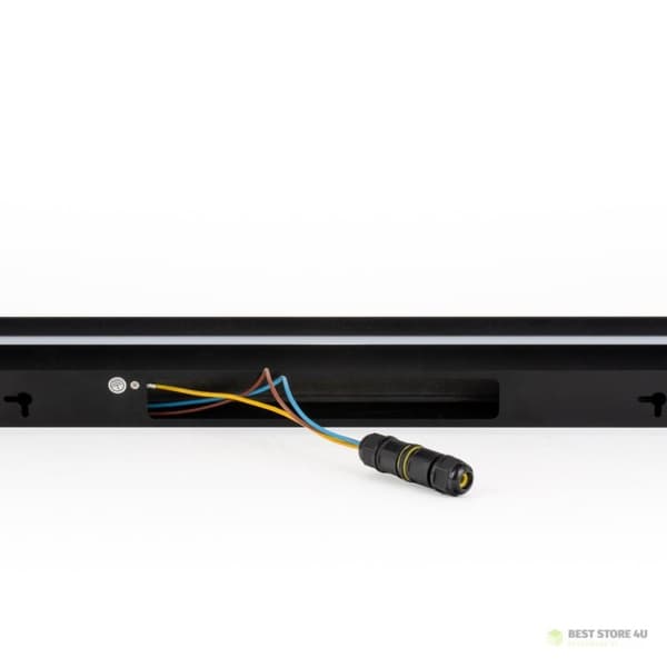LED-väggmonterad vägglampa V-TAC Line 16W IP65 Svart 100cm VT-1176 3000K 2035lm