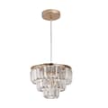 Miniatyrbillede 1 af 2: Loftlampe, Guld Finish, Dæmpbar Belysning,foranderlig, pendellampe