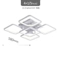 Miniatyrbillede 1 af 2: Moderne LED Loftkronelys, Dæmpbar, Smart Enhed,4+1