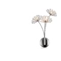 Miniatyrbillede 1 af 2: Krystal Gulvlampe, Justerbar Luminous Flux, Poleret Rustfrit Stål,Varm Hvid, Væglampe
