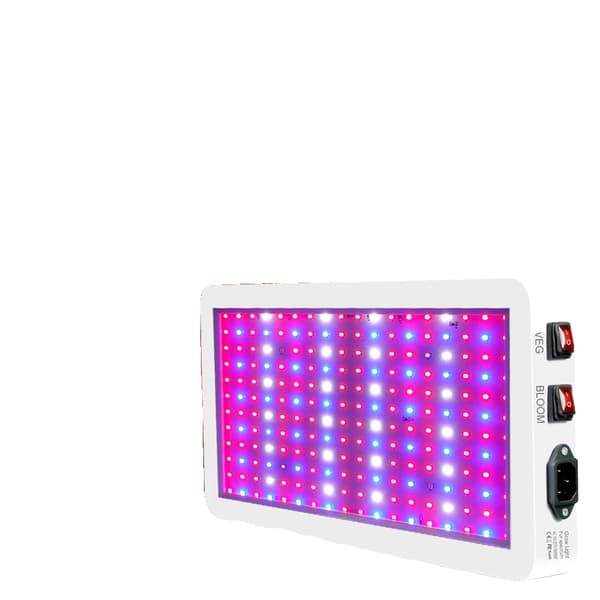 2000W LED Växtlampa, Full Spektrum, IP65 Vattentålig, Dubbel Växlingsläge