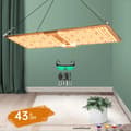 Miniatyrbillede 2 af 2: LED Vækstlys, Fuldspektrum, 240W Strømforbrug,Dobbelt QBC LED